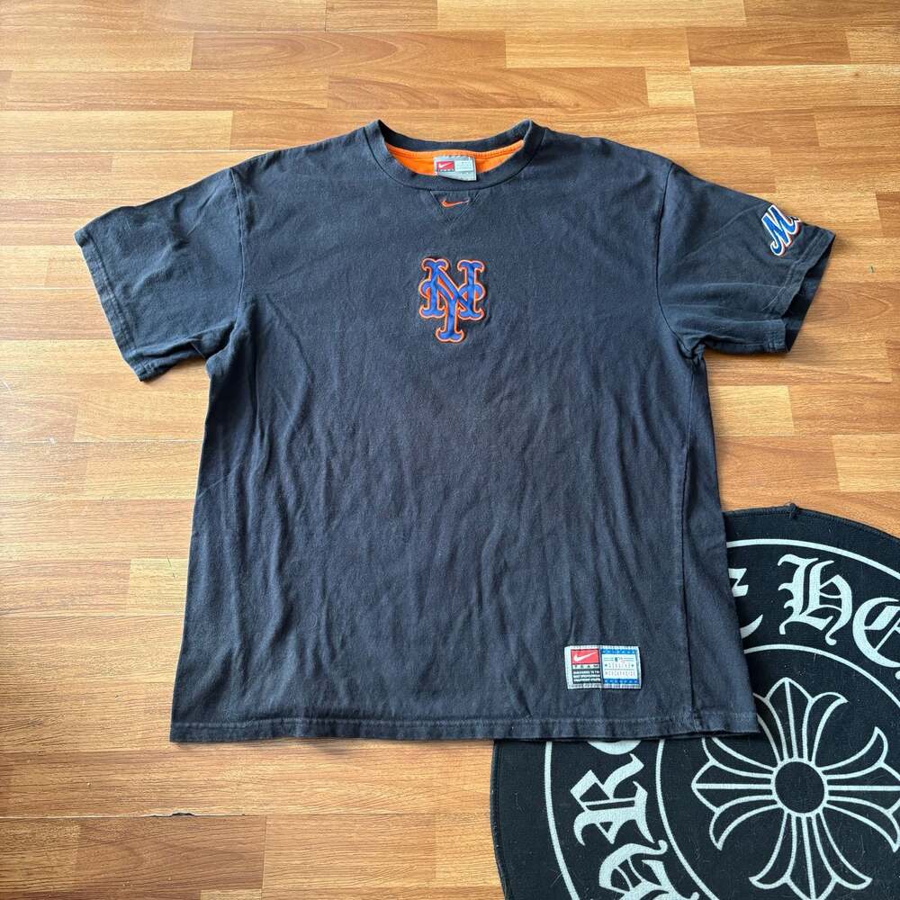 Vintage Nike Team New York Mets Center Swoosh MLB T-Shirt